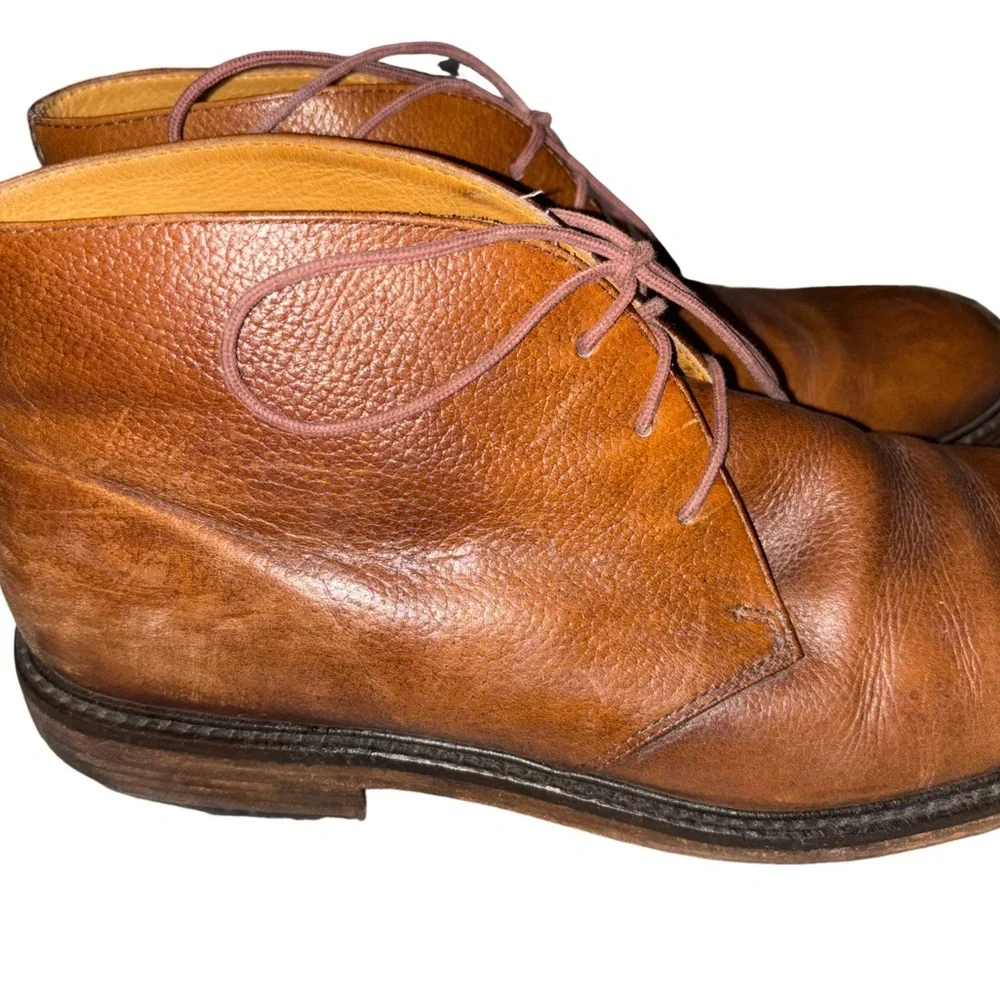 Polo Ralph Lauren Brown leather Ankle Boots